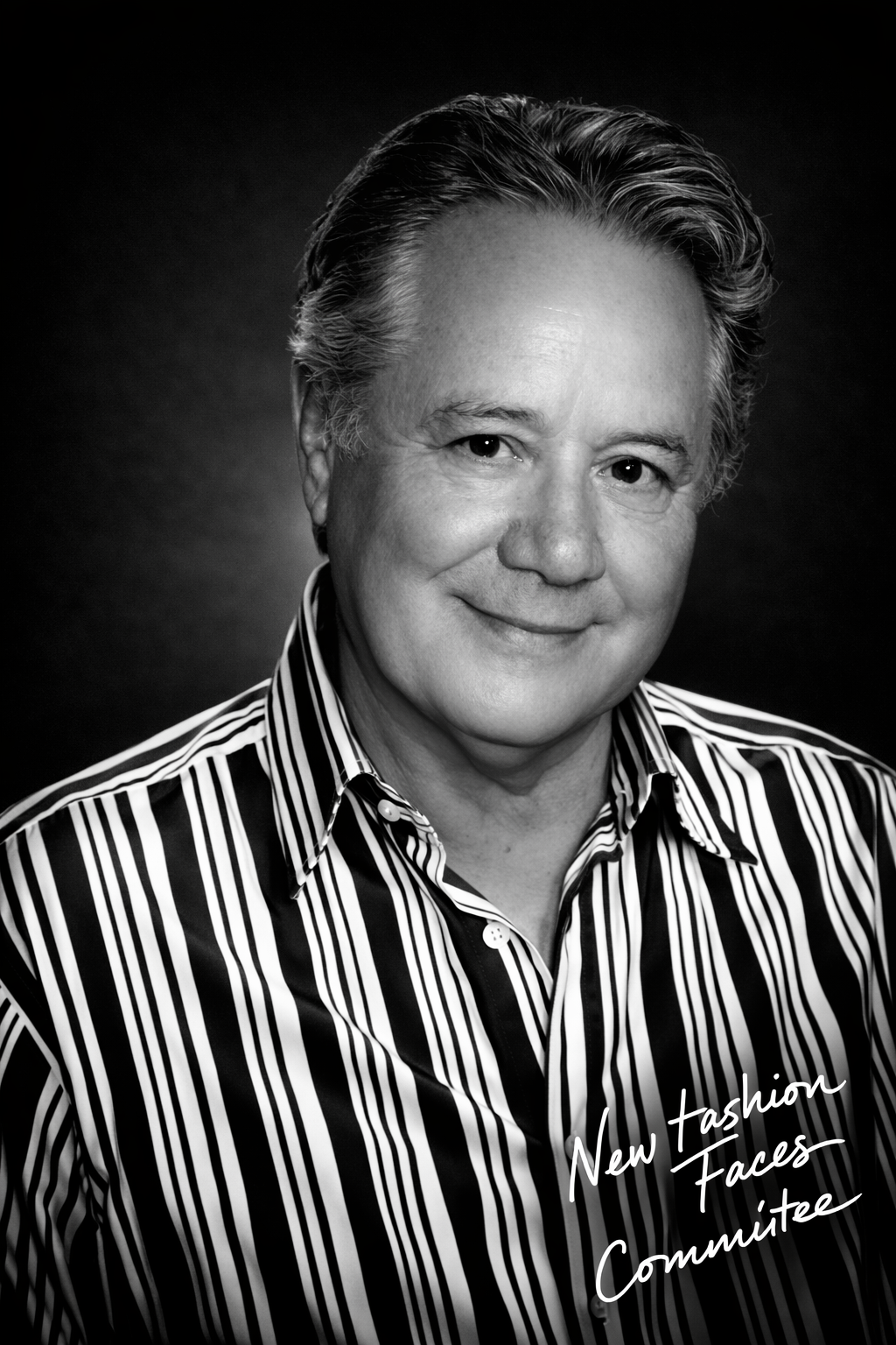 Portrait noir et blanc de Jean-Luc Turlure